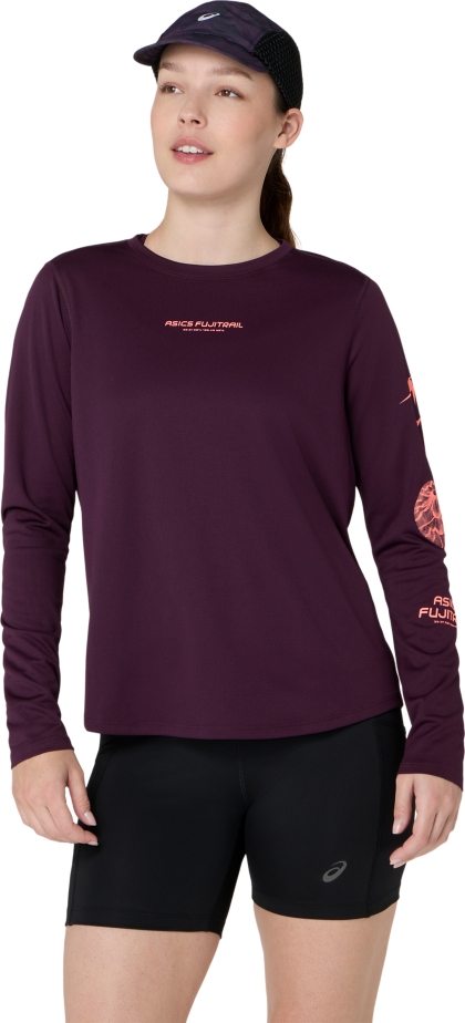 FUJITRAILロゴ長袖シャツ