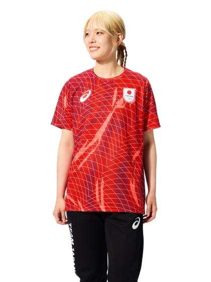 TEAM JAPANグラフィック半袖Tシャツ(JOC)