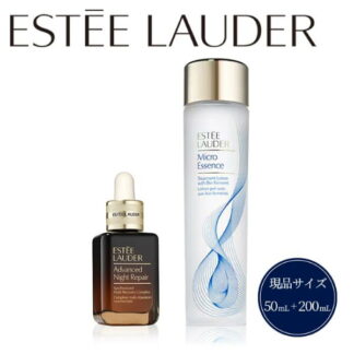 Estee Lauder Advance Night Repair серум болон Micro Essence Lotion шингэн сэргээгч усны багц