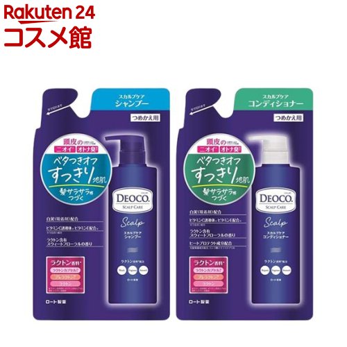 Деоко хуйх арчилгааны шампунь ба ангижруулагчийн цэнэглэгч багц