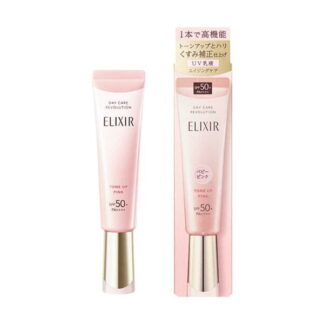 Шисэйдо Эликсир Өдөр тутмын арьс өнгө засагч тос (baby pink) SPF50+ PA++++ 35г