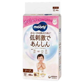 Natural Moony наалттай живх, M хэмжээ, 46 ширхэг, 4 багц