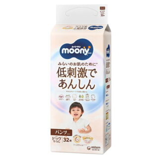 Moony хүүхдийн өмдөн живх Big 32 ширхэг