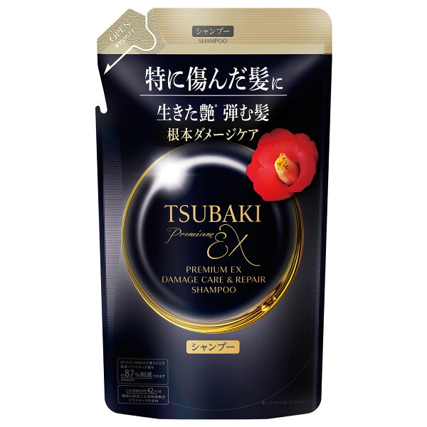 TSUBAKI Гэмтэлтэй үсний тэжээлийн шампунь цэнэглэгч
