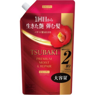 Tsubaki Premium Moist & Repair үс чийгшүүлж, нөхөн сэргээх шампунь цэнэглэгч