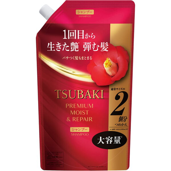Tsubaki Premium Moist & Repair үс чийгшүүлж, нөхөн сэргээх шампунь цэнэглэгч