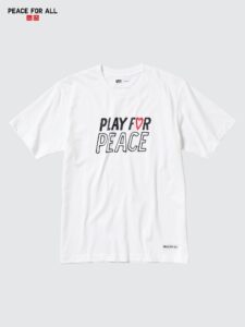 PEACE FOR ALL T-shirt / Кэй Нишикори