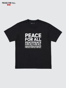 PEACE FOR ALL T-shirt/Сато Кашива