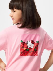 Охидын Sanrio дүрстэй богино ханцуйтай цамц
