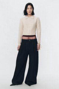 Soshiotsuki болон Zara брэндийн хамтарсан захтай ноосон хүрэм