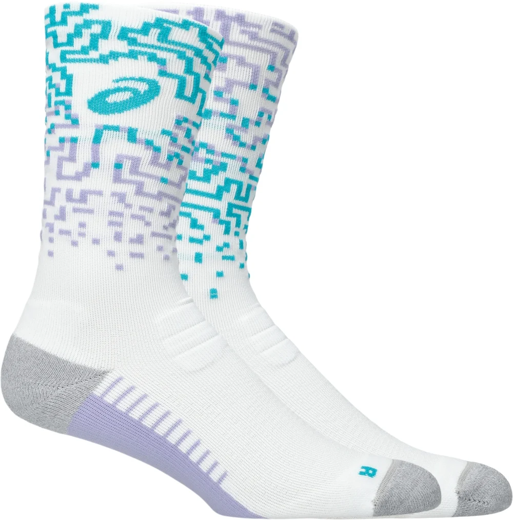 ASICS ランニングクッションソックスクルー — 102