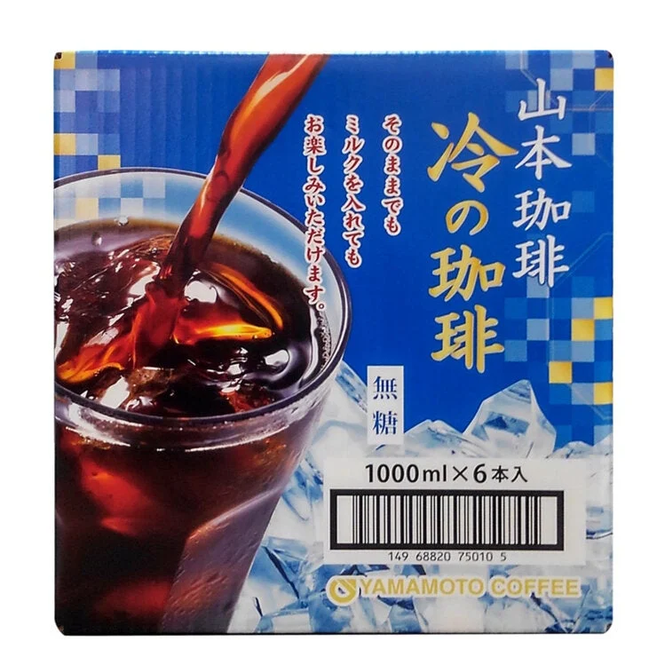 COSTCO Unsweetened Ready to Drink Iced Coffee 1L x 6 Bottles