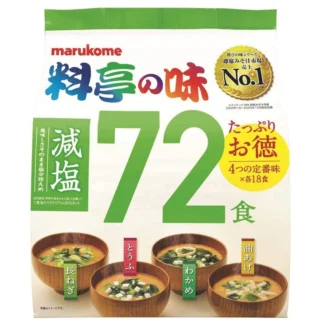 COSTCO MARUKOME MISO SOUP LESS SALT 72P