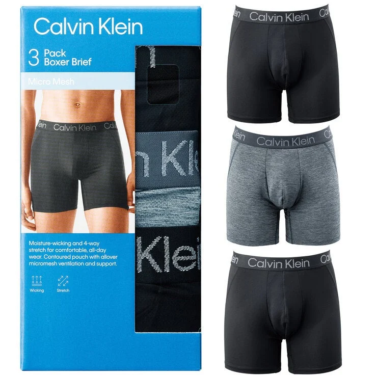 COSTCO Calvin Klein Micro Mesh Boxer 3PK - Image 2