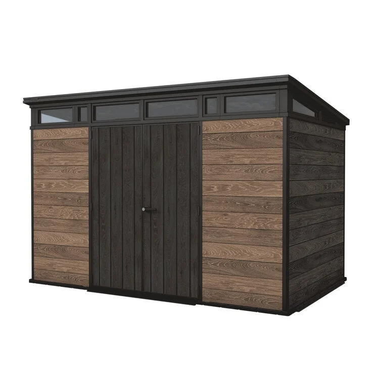 COSTCO Keter Pent 11x7 feet Shed Walnut - Image 2
