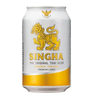 COSTCO Singha Premium Lager Beer 330 ml x 24 Can