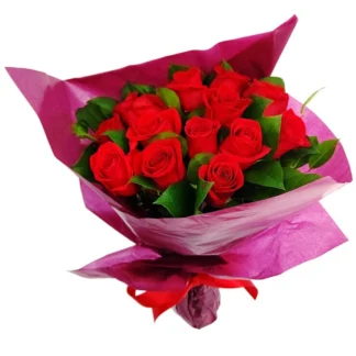 COSTCO FRENCH STYLE ROSE BOUQUET RED