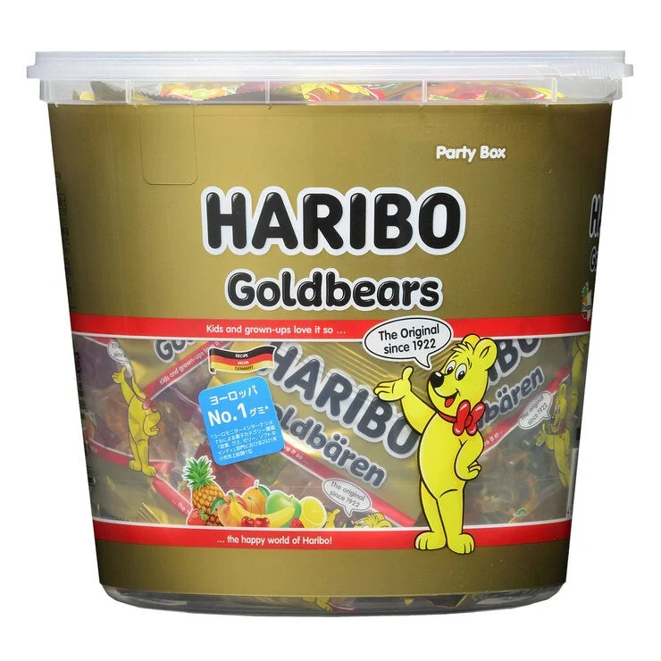 COSTCO HARIBO Gold Bear Drum 1000g