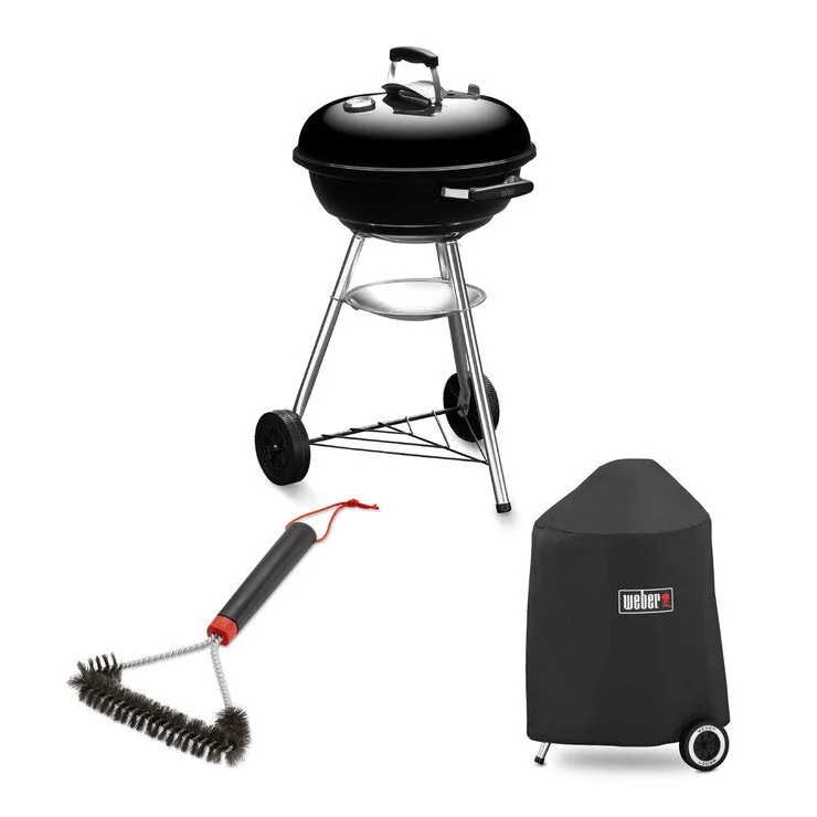 COSTCO Weber Compact Kettle Charcoal Grill 47cm Super Starter Set