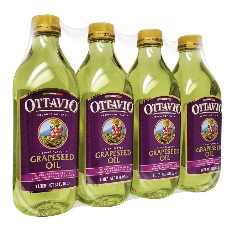 COSTCO OTTAVIO Grapeseed Oil 920g x 4 - Image 2