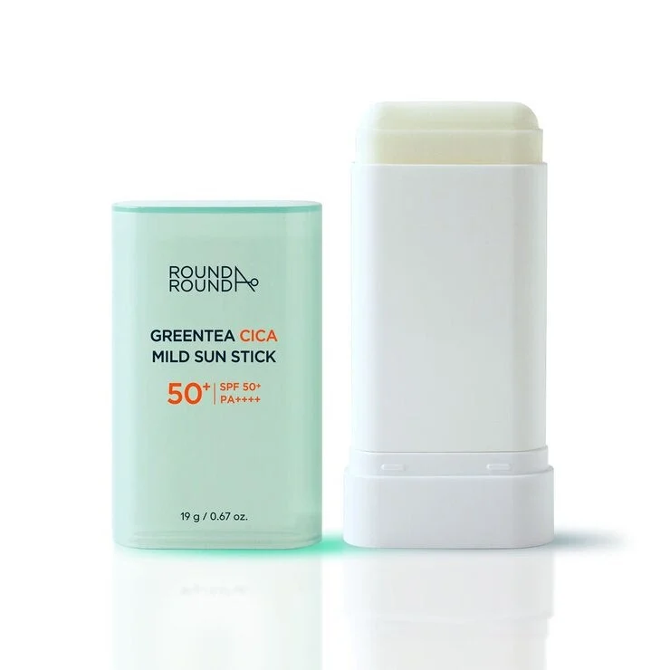 COSTCO ROUND A'ROUND Green Tea CICA Mild Sun Stick SPF50+ PA++++