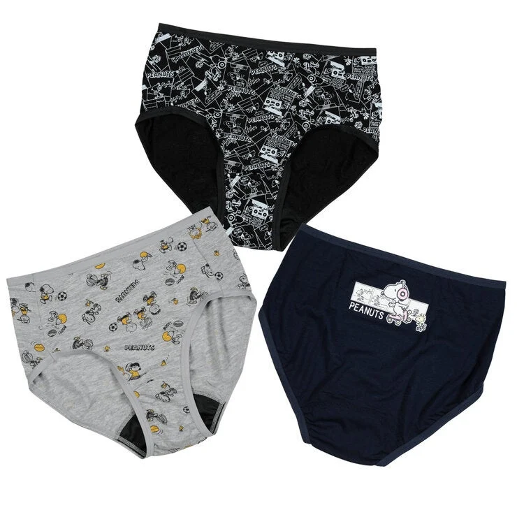 COSTCO SNOOPY Period Shorts 3PK
