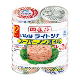 COSTCO INABA Foods TUNA FLAKES OIL-FREE 70g x 12 cans