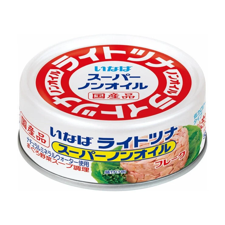 COSTCO INABA Foods TUNA FLAKES OIL-FREE 70g x 12 cans - Image 2