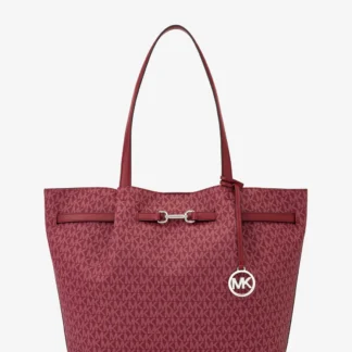 Michael Kors Carson том хэмжээтэй цүнх - MK хээтэй