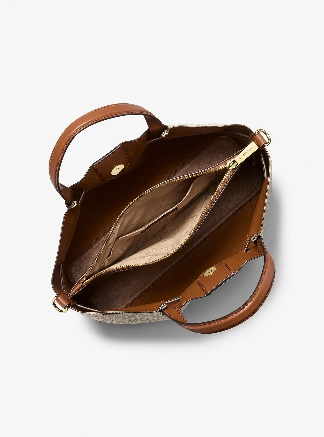 Michael Kors Карсон дунд хэмжээний савхин цүнх - Image 2