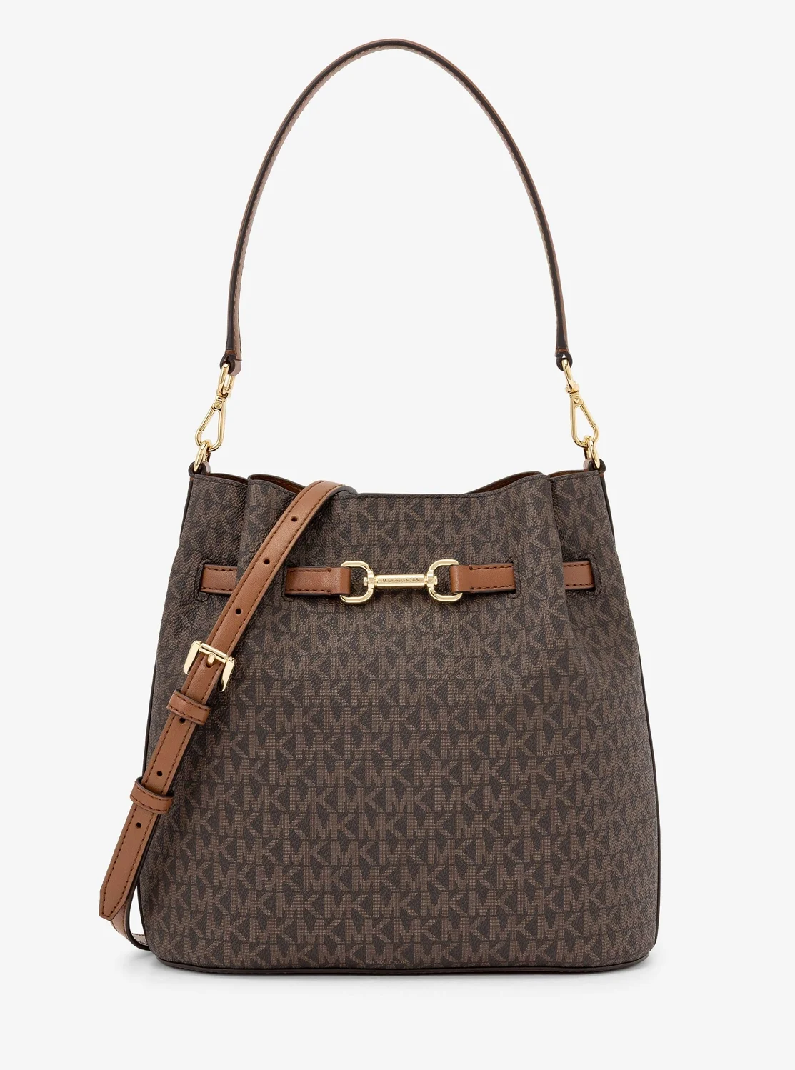 Michael Kors Карсон дунд хэмжээний мөрний цүнх - MK хээтэй