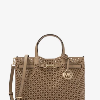 Michael Kors Карсон дунд хэмжээтэй, цахилгаантай цүнх