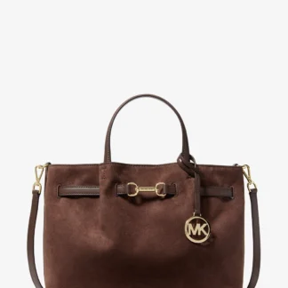 Michael Kors Карсон дунд хэмжээтэй, цахилгаантай савхин цүнх