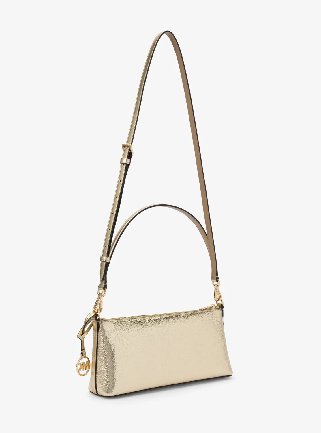 Michael Kors Карсон металл жижиг мөрний цүнх - Image 3