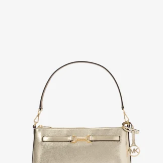 Michael Kors Карсон металл жижиг мөрний цүнх