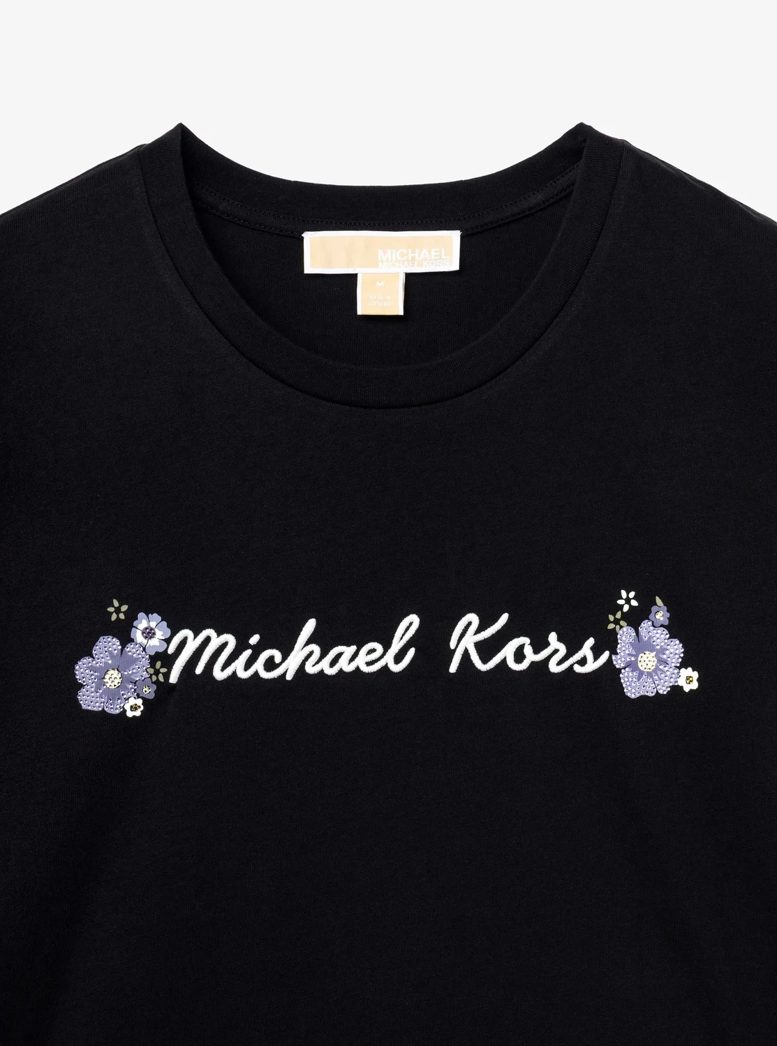 Michael Kors Майкл Корс цэцэгтэй классик футболк - Image 3