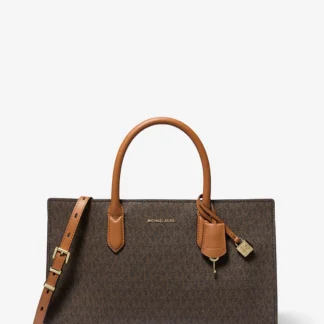 Michael Kors Скарлетт дунд зэргийн цүнх - MK хээтэй