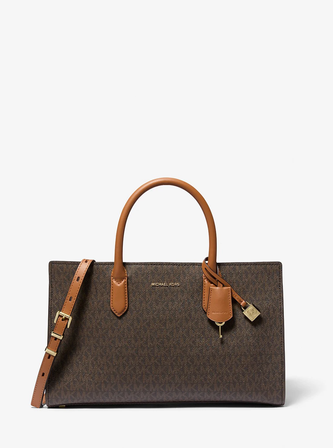 Michael Kors Скарлетт дунд зэргийн цүнх - MK хээтэй
