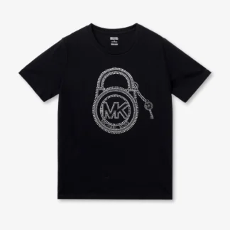 Michael Kors Шигтгээтэй MK цоож, түлхүүрний зурагтай цамц