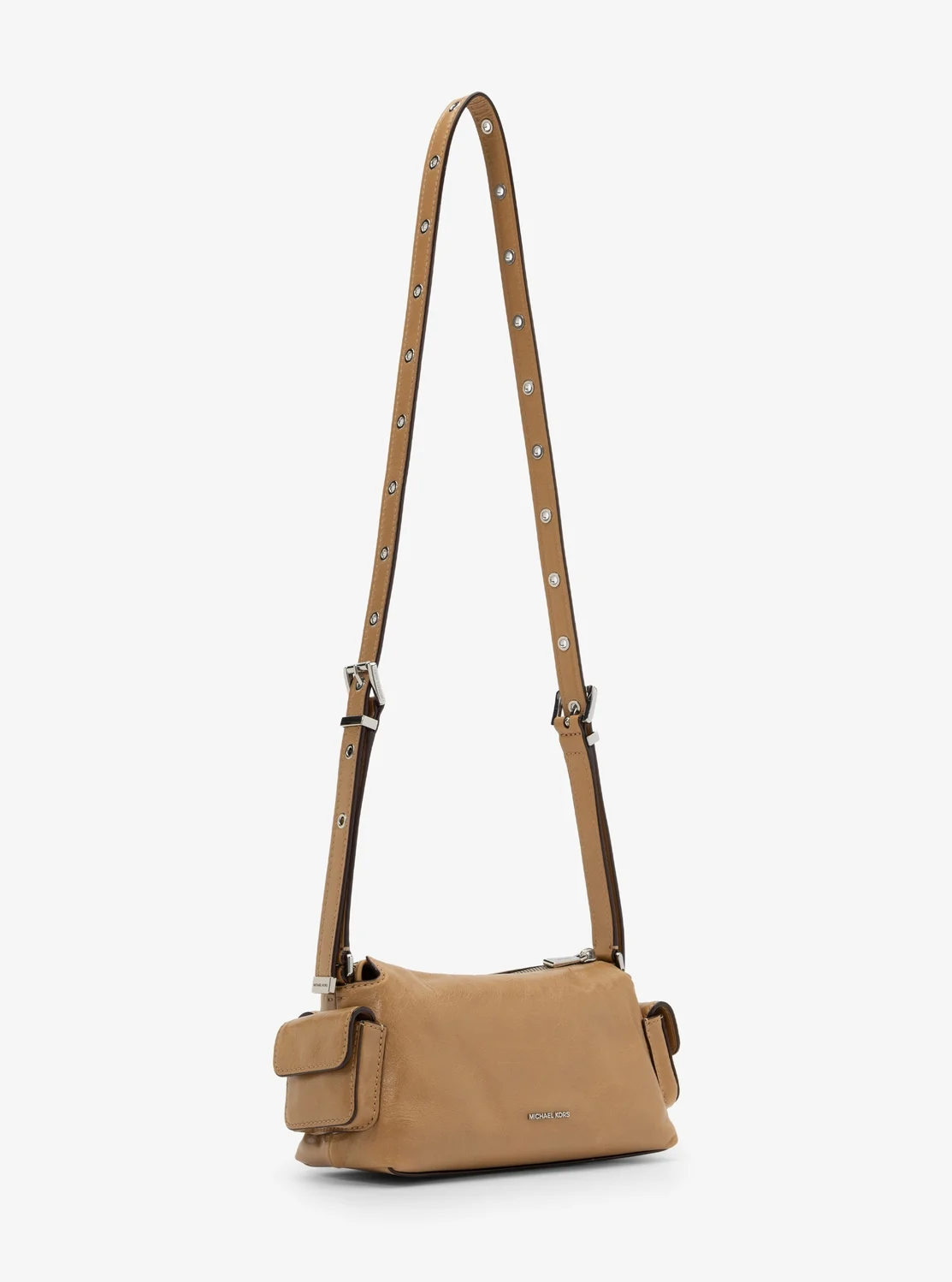 Michael Kors Dakota жижиг хэмжээтэй, хөрвөх чадвартай, халаастай мөрний цүнх - Image 3