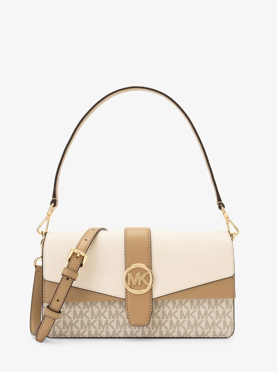 Michael Kors Greenwich дунд хэмжээтэй мөрний цүнх