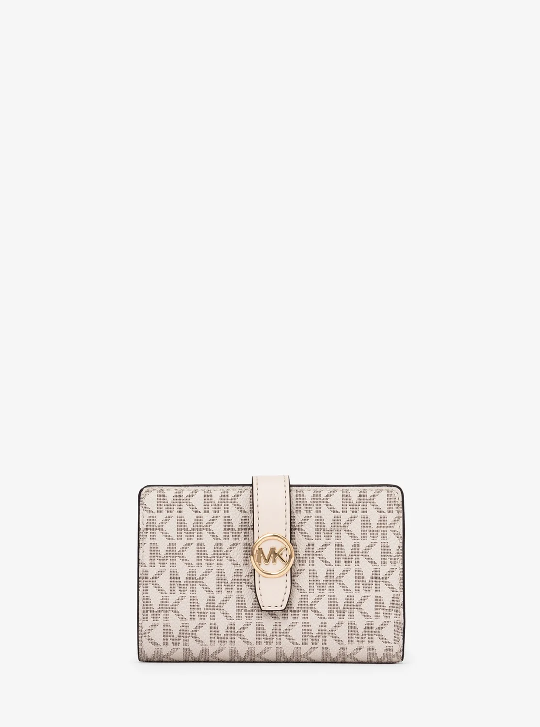 Michael Kors GREENWICH дунд хэмжээний цахилгаантай түрийвч - MK Signature