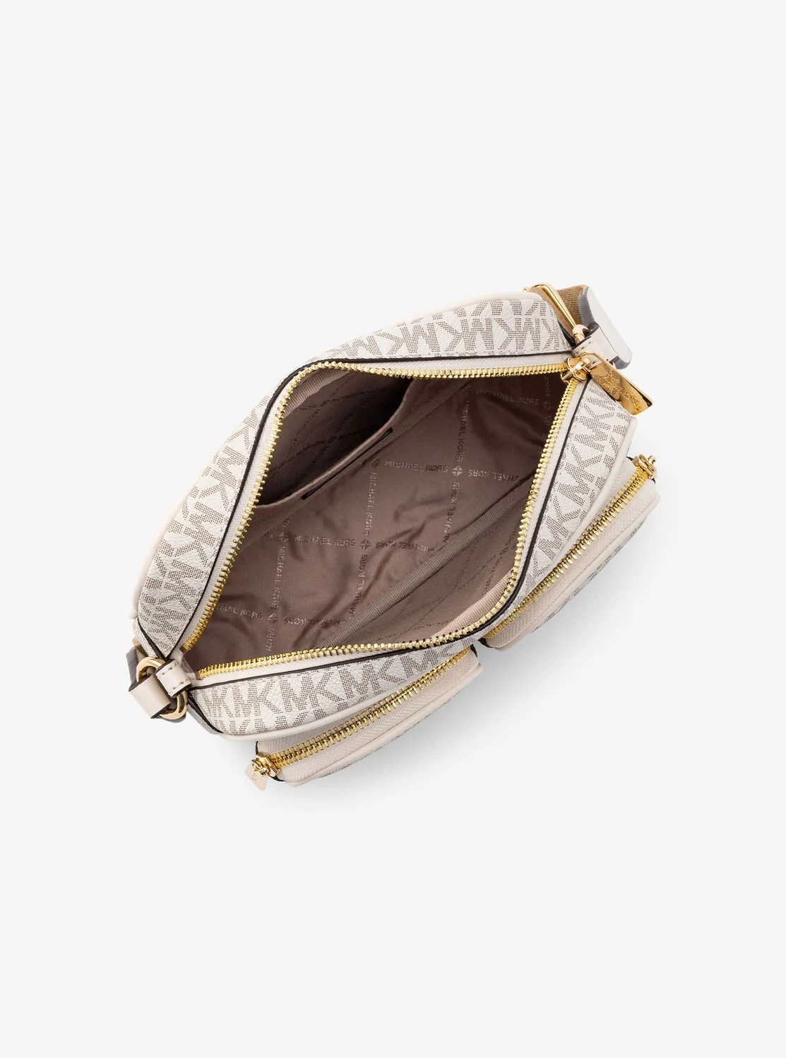 Michael Kors Jet Set Item дунд хэмжээний мөрөндөө тохдог цүнх - MK хээтэй - Image 2