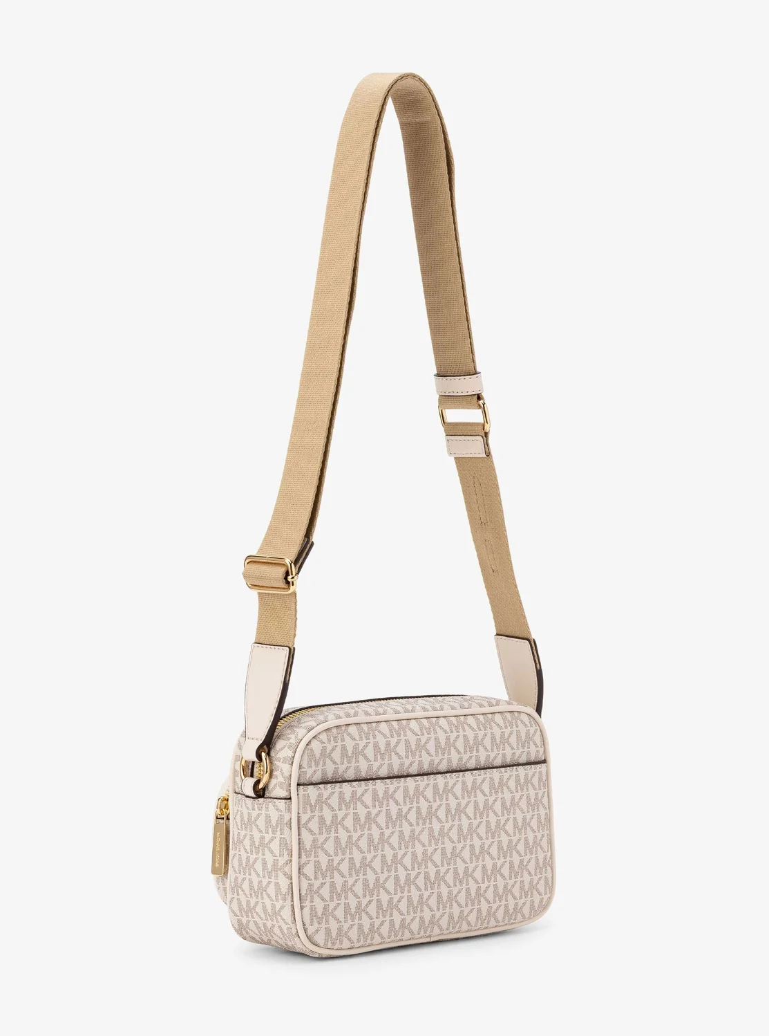 Michael Kors Jet Set Item дунд хэмжээний мөрөндөө тохдог цүнх - MK хээтэй - Image 3