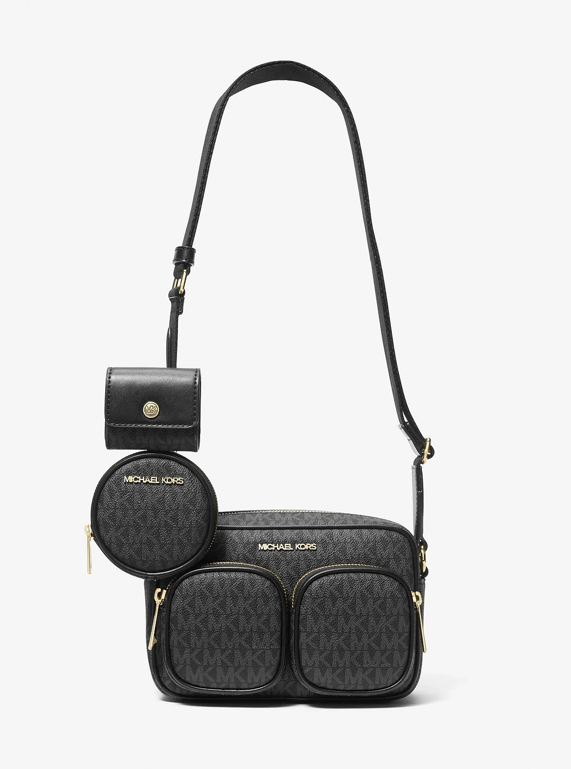 Michael Kors Jet Set Medium ширхэгтэй мөрний цүнх