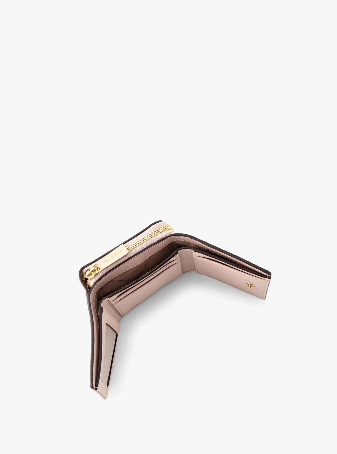 Michael Kors Jet Set Travel дунд хэмжээтэй, цахилгаантай жижиг түрийвч - MK хээтэй - Image 3