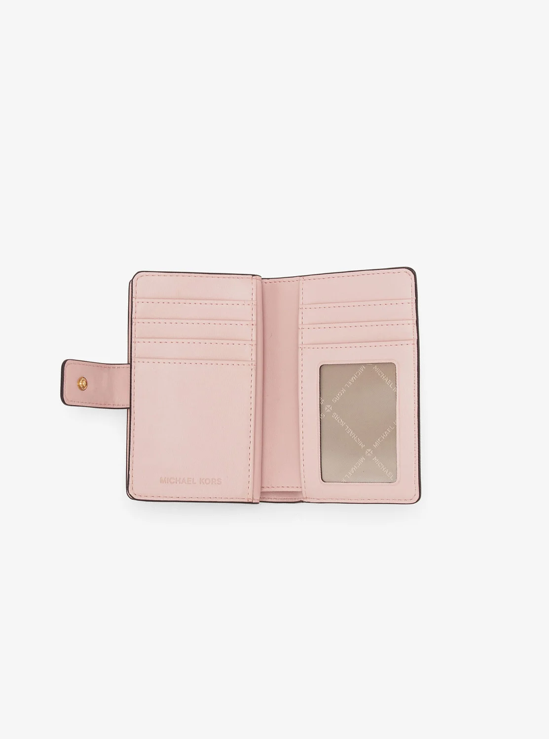 Michael Kors Jet Set Travel дунд хэмжээний нугалдаг цахилгаантай түрийвч - MK Signature - Image 2