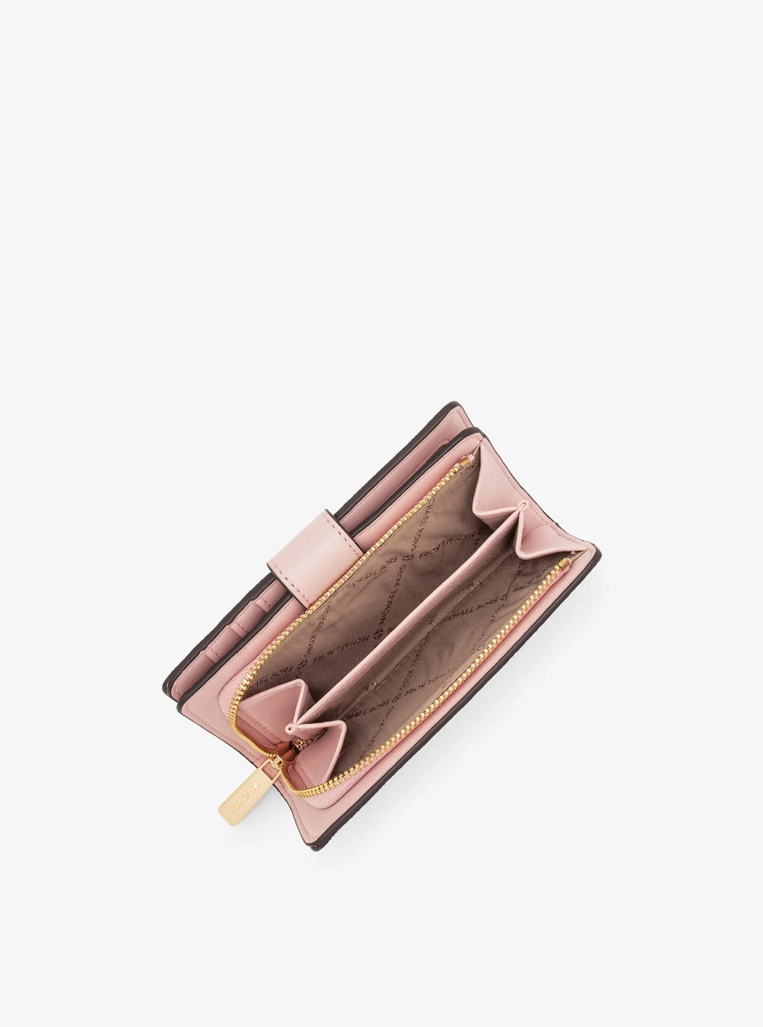 Michael Kors Jet Set Travel дунд хэмжээний нугалдаг цахилгаантай түрийвч - MK Signature - Image 4