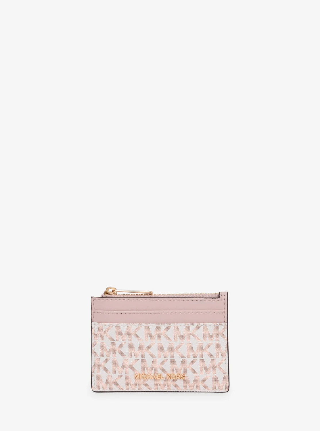 Michael Kors Jet Set Travel жижиг картны гэр, үнэмлэхнийгэртэй, MK хээтэй