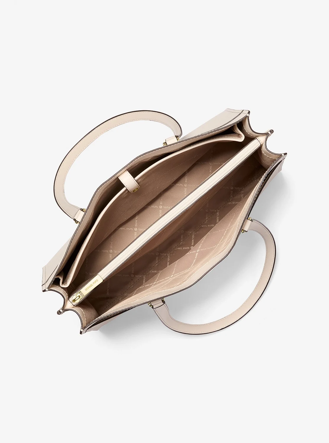Michael Kors Jet Set Travel Саффиано арьсан том цүнх - Image 2